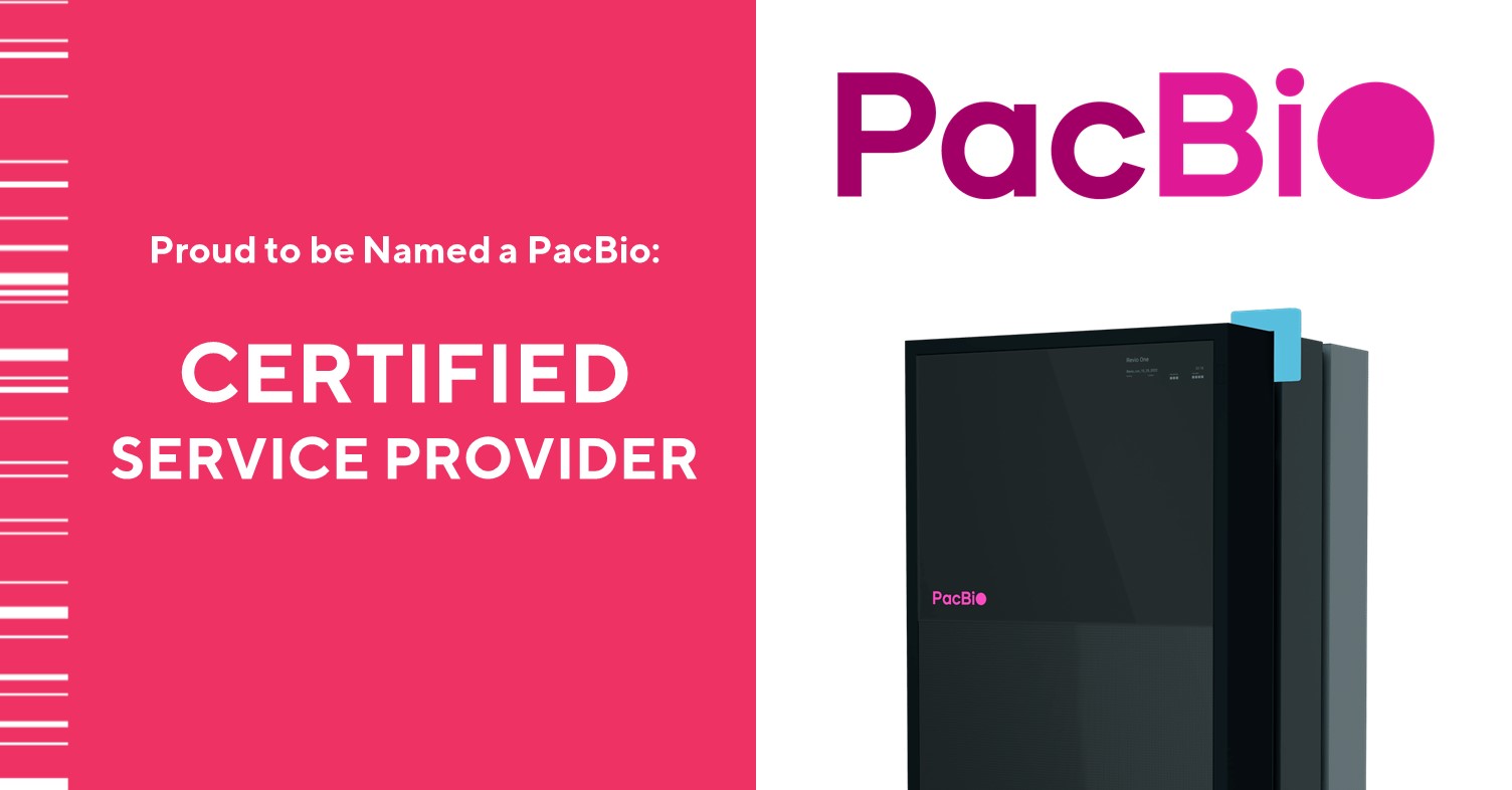 pacbio certified service provider